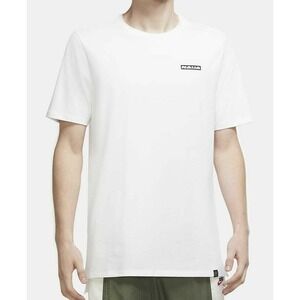 Sz Med NIKE NAIJA Nigeria Soccer T Shirt White Black - New